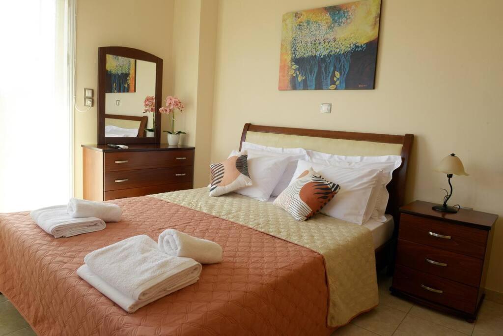 Simos' Sea View House Villa Nikopolis ภายนอก รูปภาพ